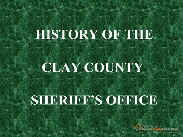 Clay County Sheriffs