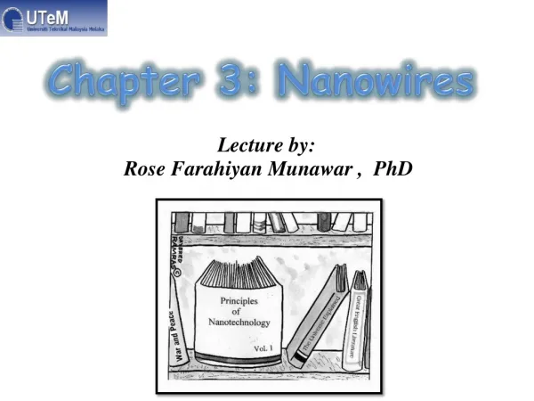 Lecture by: Rose Farahiyan Munawar , PhD