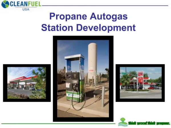 Propane Autogas Station Development