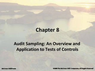 Audit Sampling: An Overview and Application to Tests of Controls - slide 1