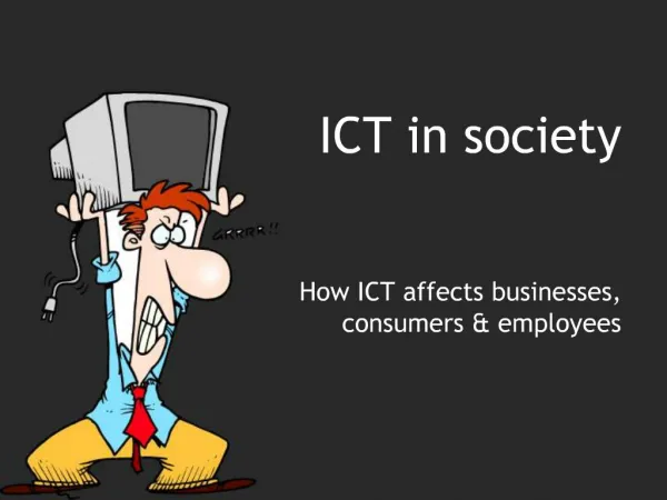 ICT in society