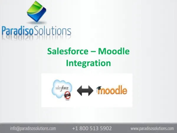 Salesforce – Moodle Integration