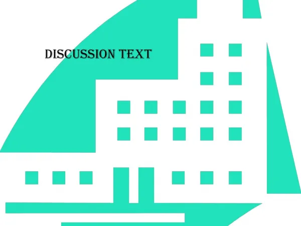 Discussion text