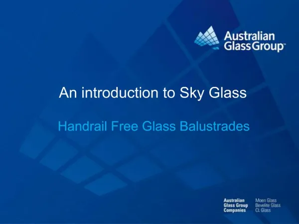 An introduction to Sky Glass