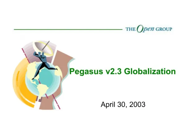 Pegasus v2.3 Globalization