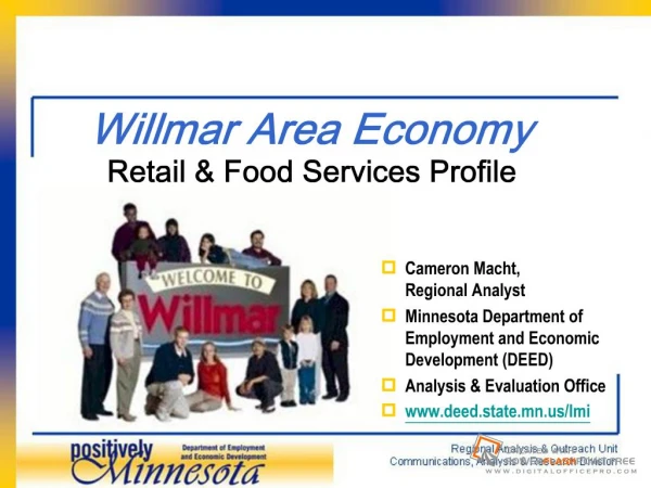 Willmar Area Economy