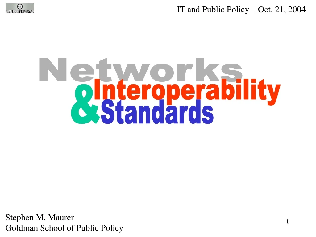 it and public policy oct 21 2004
