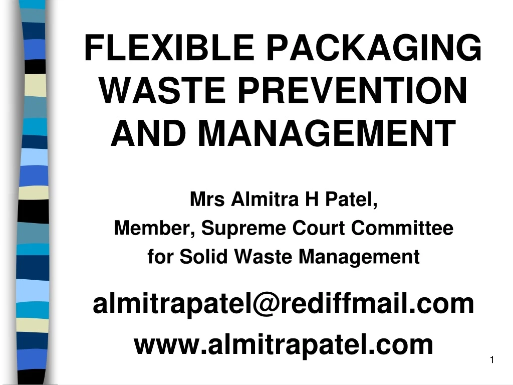 flexible packaging waste prevention and management