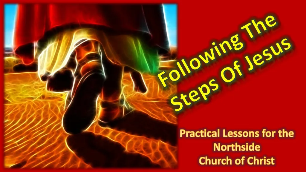 following the steps of jesus