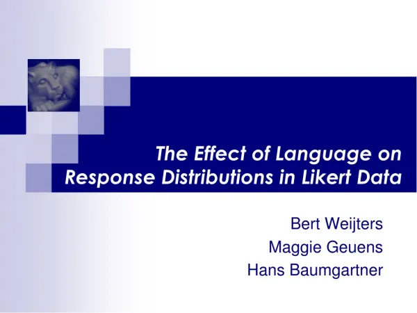 The Effect of Language on Response Distributions in Likert Data