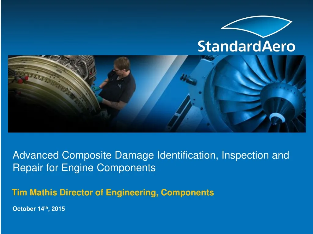 advanced composite damage identification inspection and repair for engine components