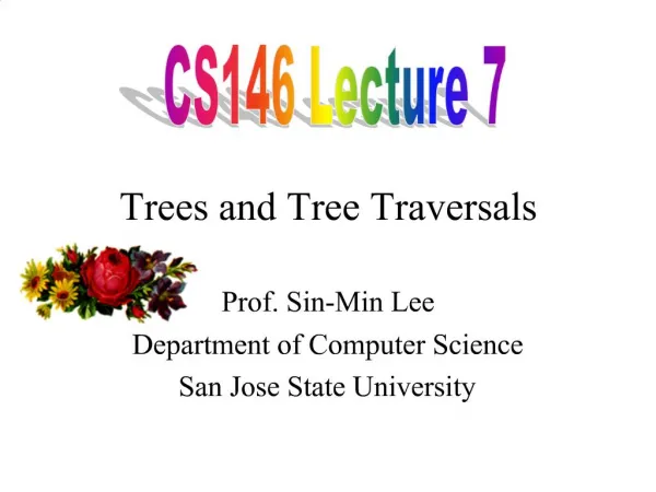Trees and Tree Traversals