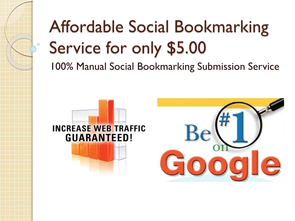 affordable social bookmarking service for only 5 00