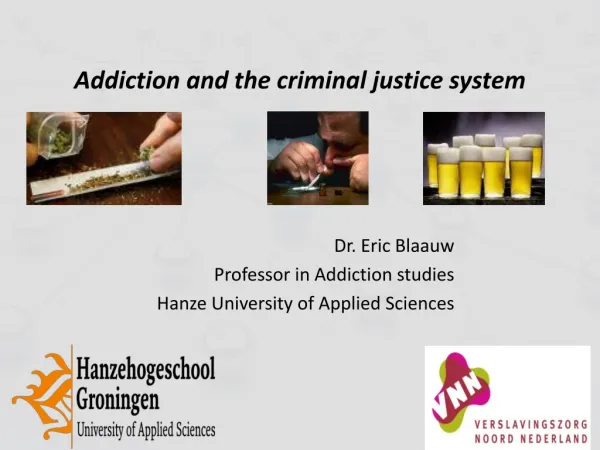 Addiction and the criminal justice system