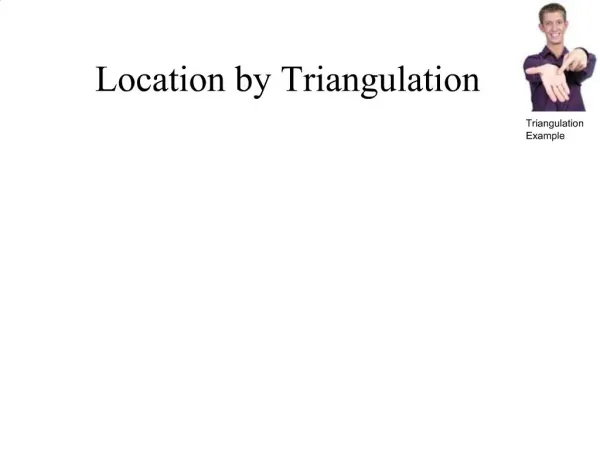Location by Triangulation