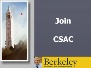 Join CSAC - slide 1