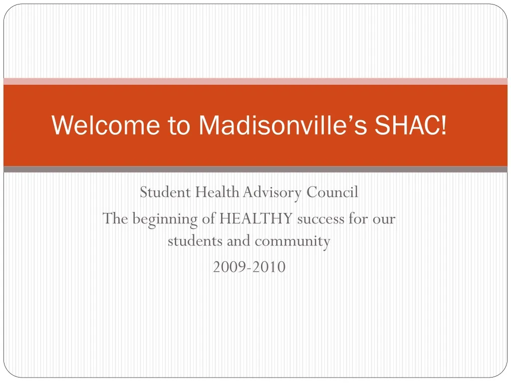 welcome to madisonville s shac
