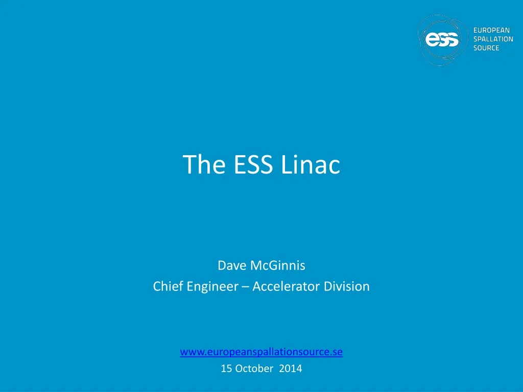 the ess linac