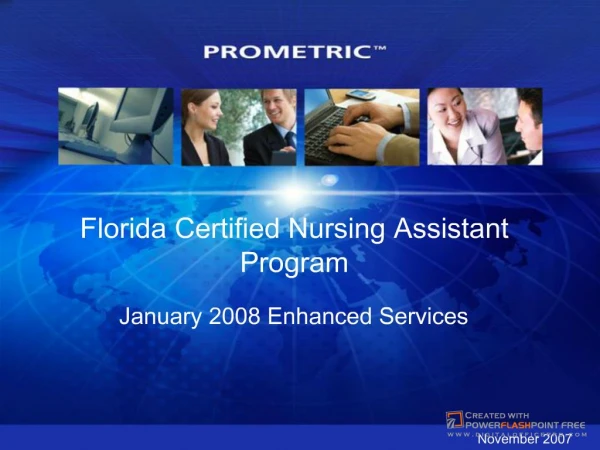 Florida Certified Nursing Assistant Program