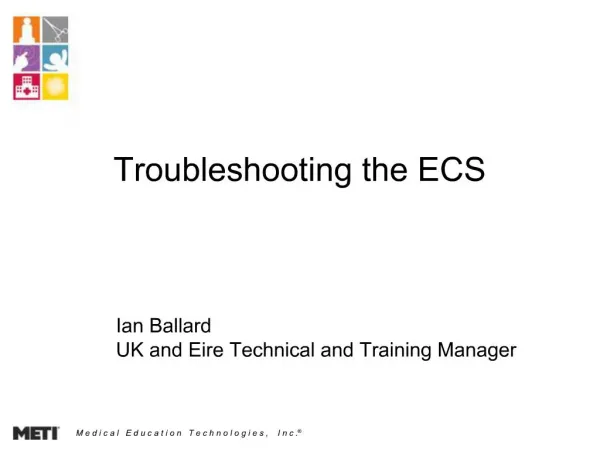 Troubleshooting the ECS