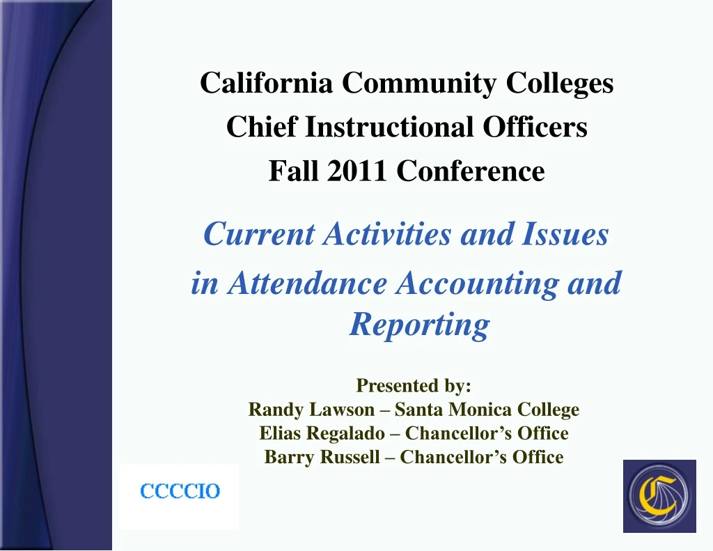 california community colleges chief instructional