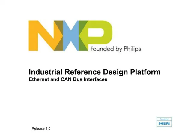 Industrial Reference Design Platform Ethernet and CAN Bus Interfaces