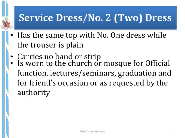 Service Dress