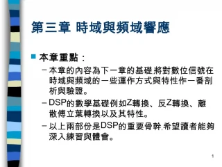 : DSPZZ DSP - slide 1
