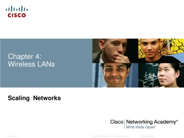 Chapter 4: Wireless LANs