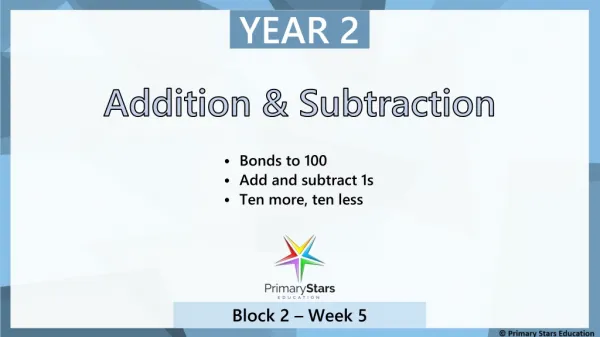Addition &amp; Subtraction