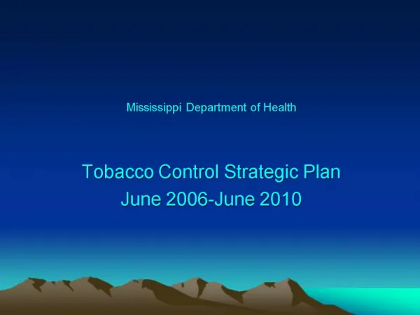 Mississippi Department of Health
