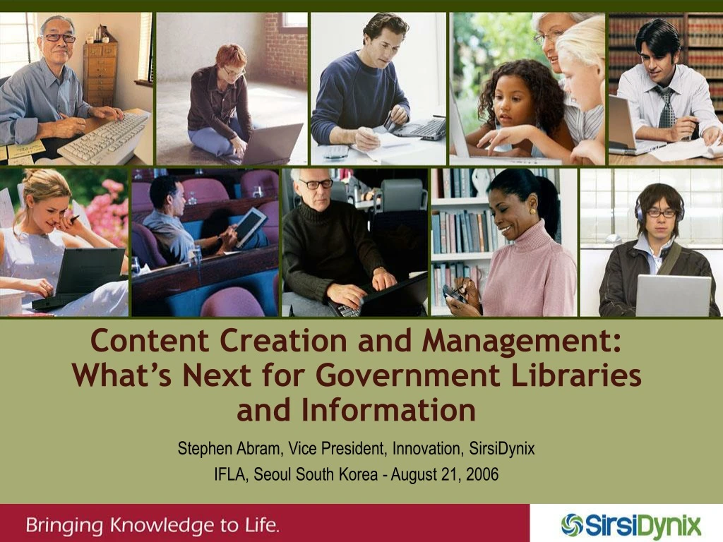 content creation and management what s next