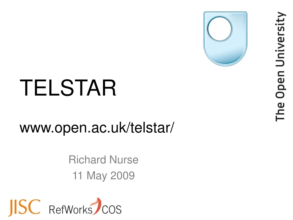 telstar www open ac uk telstar