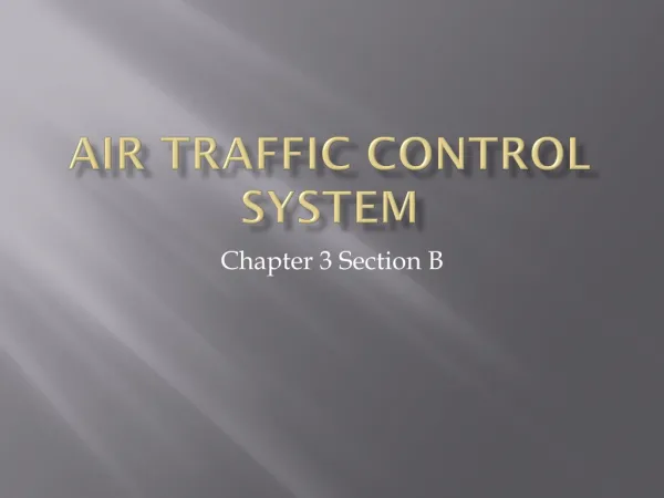 Air Traffic Control System