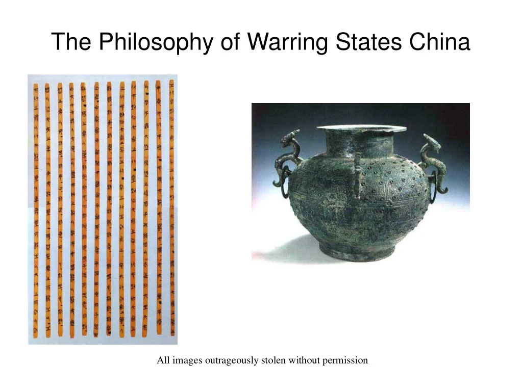 the philosophy of warring states china