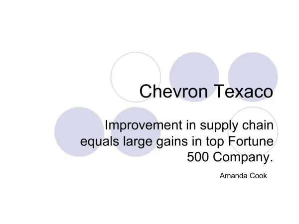 Chevron Texaco