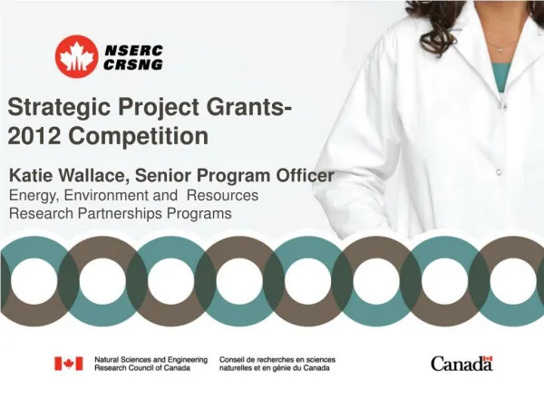 Strategic Project Grants- 2012 Competition