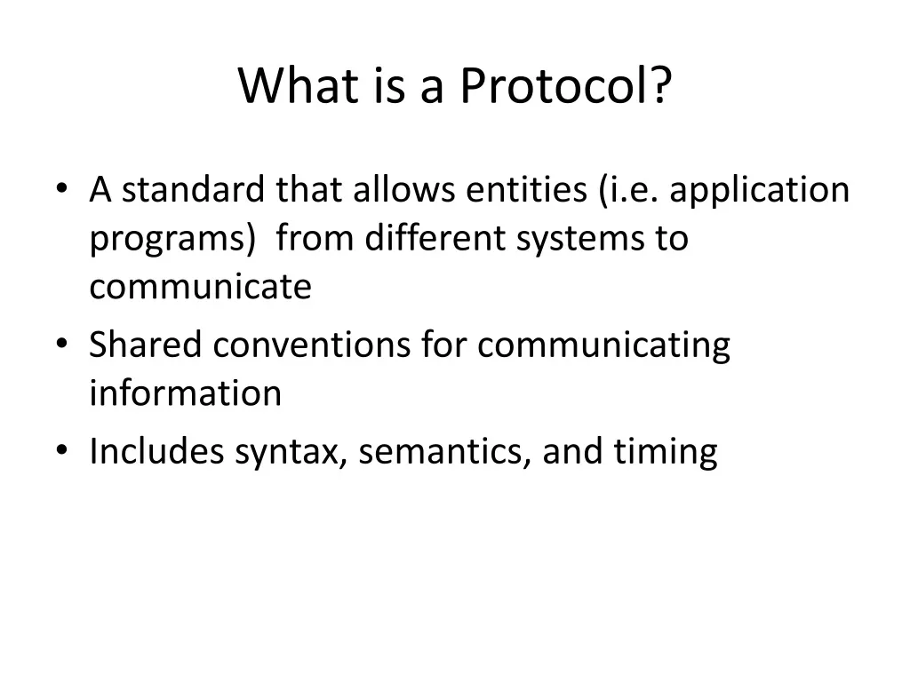 what is a protocol