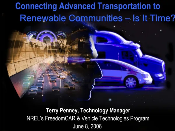 Transportation and Energy Challenges