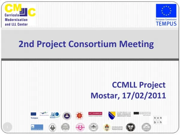 CCMLL Project Mostar, 17