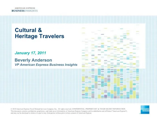 Cultural Heritage Travelers
