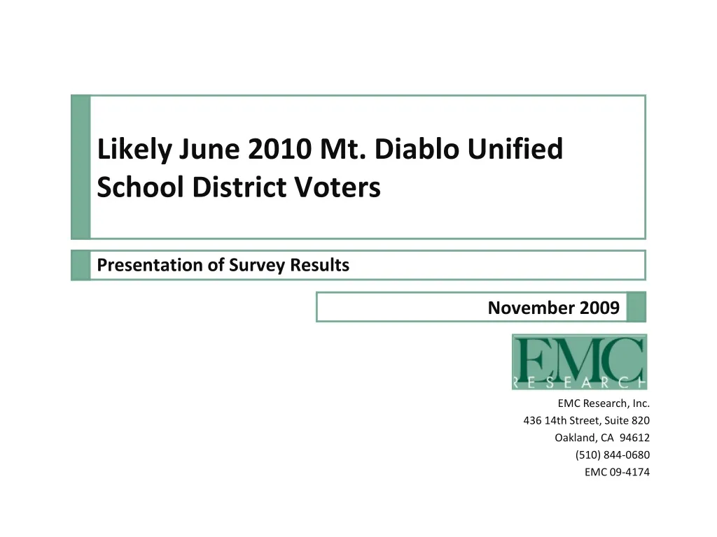 likely june 2010 mt diablo unified school district voters