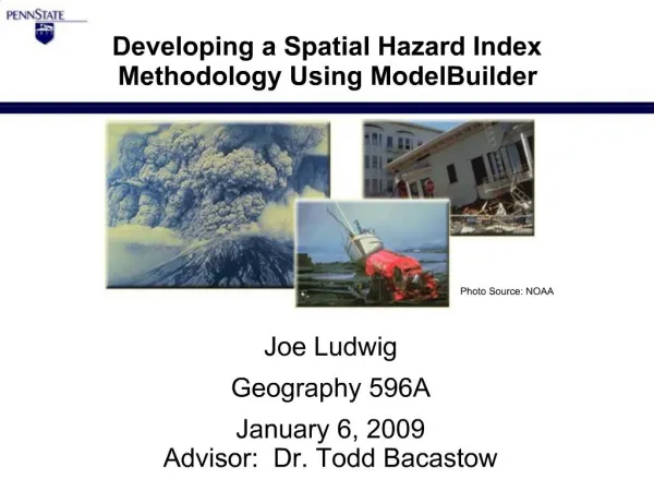 Developing a Spatial Hazard Index Methodology Using ModelBuilder