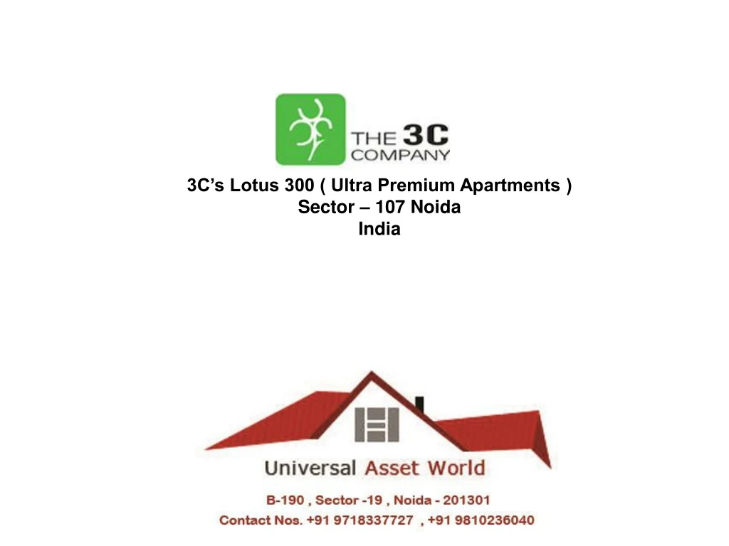 3c s lotus 300 ultra premium apartments sector