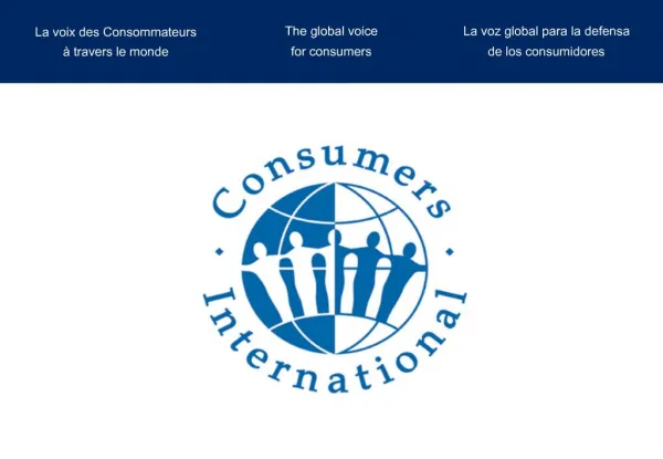 The global voice for consumers