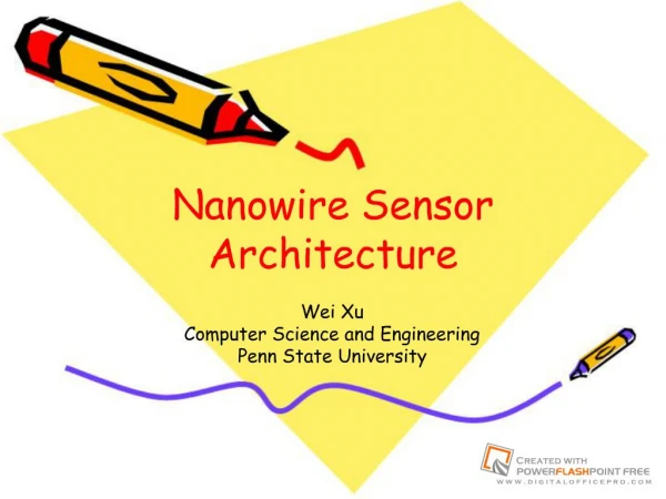 Nanowire Sensor Architecture