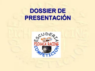 DOSSIER DE PRESENTACI N - slide 1