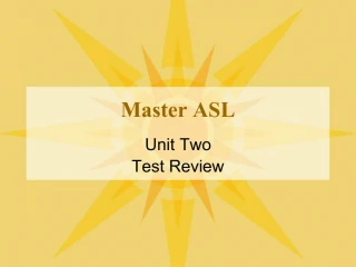 Master ASL