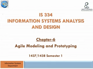 IS 334 information systems analysis and design - slide 1