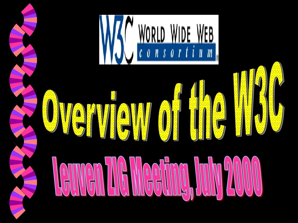 overview of the w3c